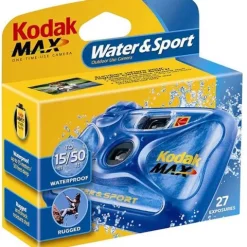 Kodak Max Water & Sport Single Use 35mm Camera - 27 EXP