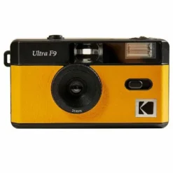 Kodak Ultra F9 35mm Film Camera w/Flash - Yellow