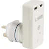 Korjo 2 Port UK EURO Adapter 2.1 AMP Rapid Charge
