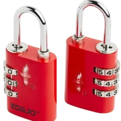 Korjo TSA Combination Lock - Duo Pack