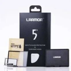 Larmor Gen 5 Glass Screen Protector + Hood - Sony A7R Mark 3