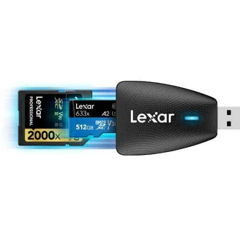 Lexar Card Reader 2 in 1 USB 3.1 (MicroSD/SD)