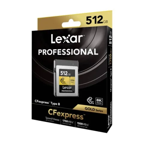 Lexar Pro 512GB CF Express Card -1750Mbs Type B