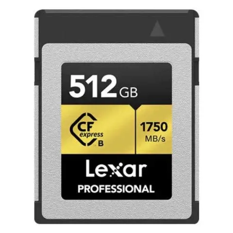 Lexar Pro 512GB CF Express Card -1750Mbs Type B