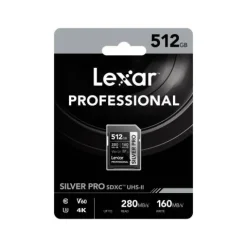 Lexar Pro 512GB SDXC Card 280Mbs UHSII
