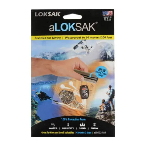 Loksak Mobile Phone Protector Bag 2pk