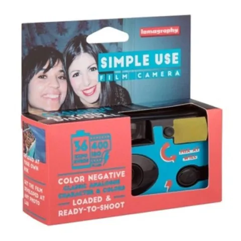 Lomography Simple Use Colour 35mm Camera w/Flash