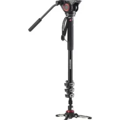 Manfrotto MVMXPRO500 Monopod w/ Video Fluid Head