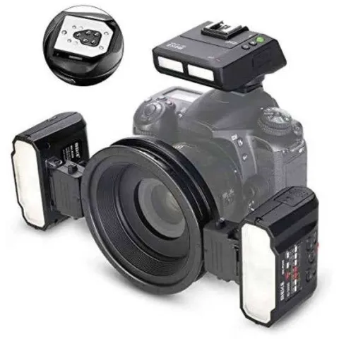 Meike MK-MT24IIN Twin Wireless Macro flash kit - Nikon