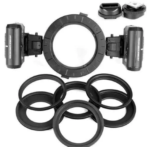 Meike MK-MT24IIN Twin Wireless Macro flash kit - Nikon