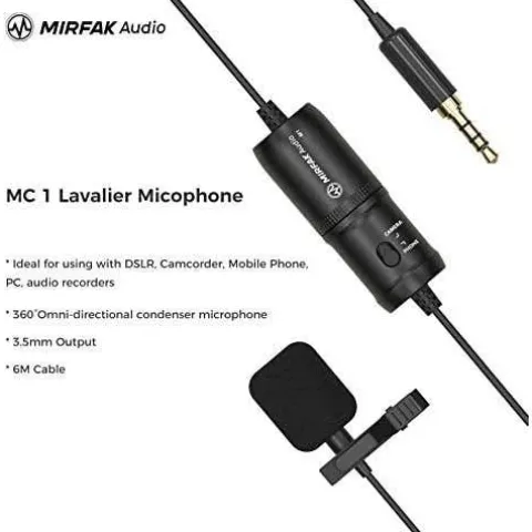 Mirfak MC1 Lavalier Microphone