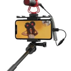 Mirfak Vlog Starter Kit - Including Tripod/Ext Pole/Mic/Deadcat