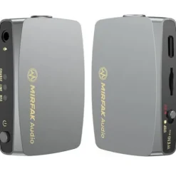 Mirfak WE10 Pro Dual Transmitter Wireless Microphone System (2.4 GHz)