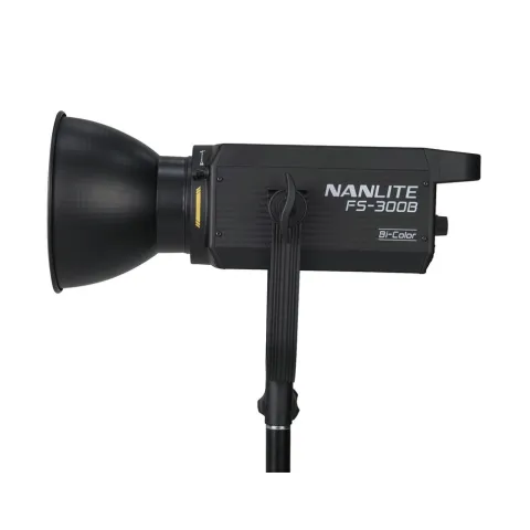 Nanlite FS300 5600K Bi Colour LED Monolight (AC) - Twin Kit with Stands