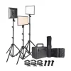 Nanlite Lumipad 25 soft LED panel - Triple Kit with Light Stands