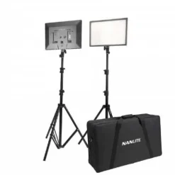 Nanlite Lumipad 25 Soft LED Panel - Twin Light & Stand Kit with Bag