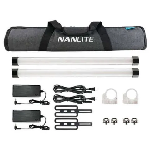 Nanlite PavoTube II 15X 2ft RGBWW LED tube 2 Kit