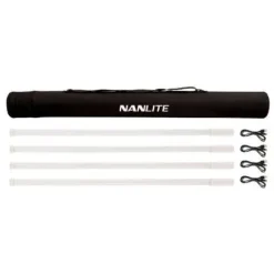 Nanlite Pavotube T8-7X LED 4 tube Kit With Carry Bag