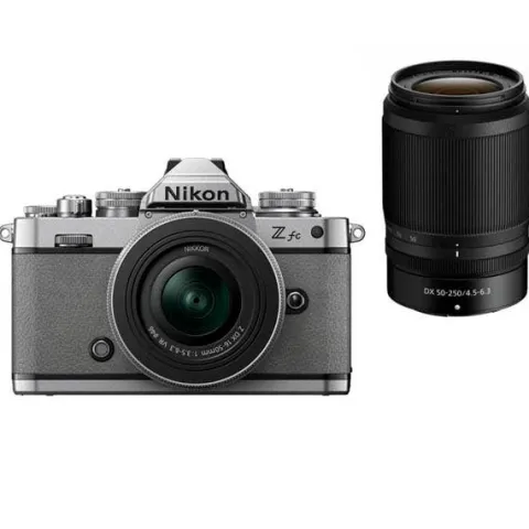Nikon Z fc + 16-50mm & 50-250mm VR Twin Kit - Grey