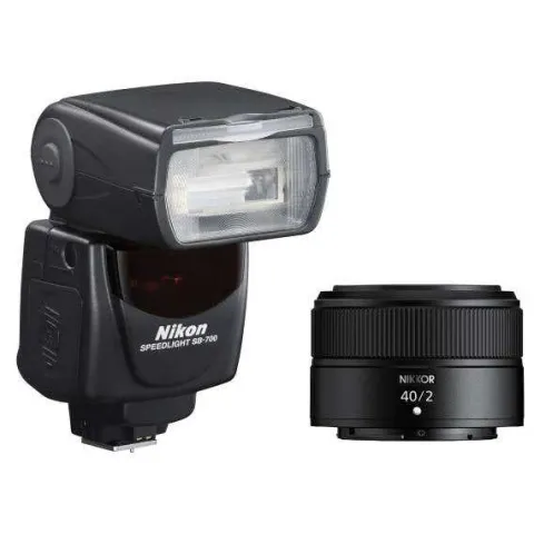 Nikon Z 40mm F2 Lens + SB700 Flash Portrait Kit