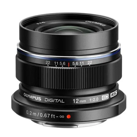 Olympus 12mm f2 Lens - Black
