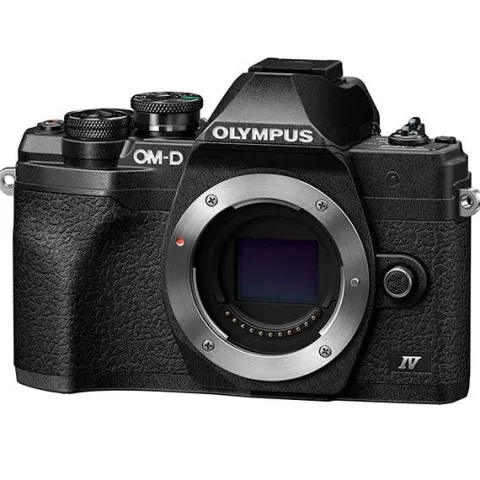 Olympus OM-D E-M10 Mark IV + 14-42mm & 40-150mm Twin Kit - Black