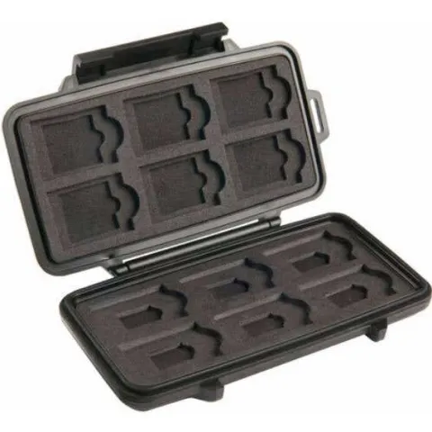 Pelican 0915 SD Memory Card Case Black