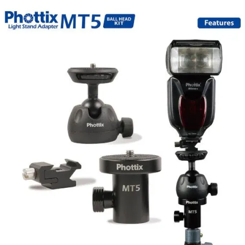 Phottix MT5 Light Stand Adaptor Kit