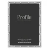 Profile Bamboo Silver Metal Photo Frame - 5x7"