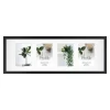 Profile Deluxe Black 25x76cm Photo Frame - 4x 5x7" Photos
