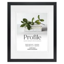 Profile Deluxe Black 11x14" Frame - 8x10" Opening