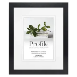 Profile Deluxe Black 8x10" Frame - 5x7" Opening