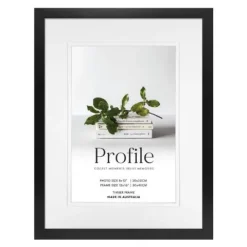 Profile Deluxe Black 12x16" Frame - 8x12" Opening