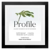 Profile Deluxe Black 10x10" Frame - 8x8" Opening
