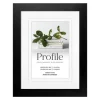 Profile Deluxe Black 6x8" Frame - 4x6" Opening