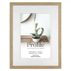 Profile Deluxe Victorian Ash 12x16" Frame - 8x12" Opening