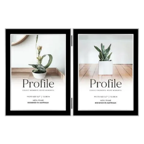 Profile Eternal Black 5x7" V/Double Frame