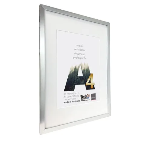 Profile Frame Certificate Silver