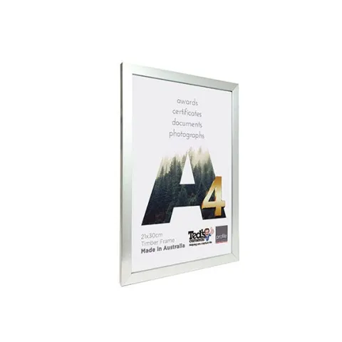 Profile Frame Certificate Silver A4