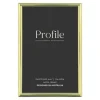 Profile Habitat Brass Photo Frame - 4x6"