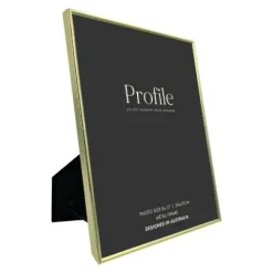 Profile Habitat Brass Photo Frame - 8x10"