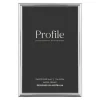 Profile Habitat Silver Photo Frame - 4x6"