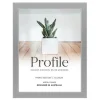 Profile Metal Eternal Silver 6x8" Photo Frame