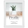 Profile Metal Eternal White 5x7" Photo Frame