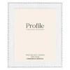 Profile Noble White Gold 8x10" Photo Frame