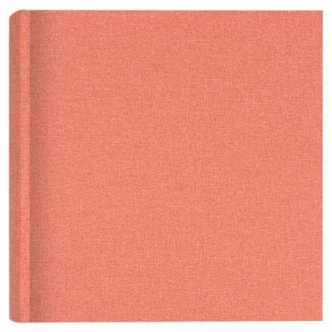 Profile Plush Linen Blush Slip In Photo Album - 200 Photos