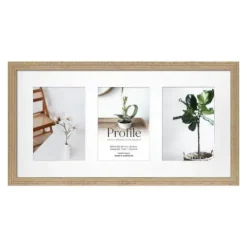 Profile Polar Birch 25x50 cm Photo Frame - 3x 13x18cm Photos