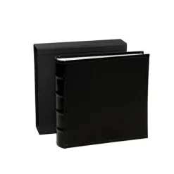 Profile  Regal Black Album Slip in 4x6 200 Photos