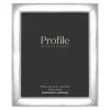 Profile Romance Silver Beaded  Metal 8x10" frame
