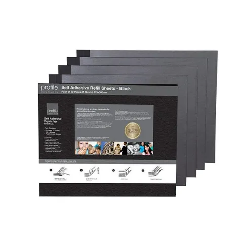 Profile Self Adhesive Refill 375x300 10 pages (5 Sheets)